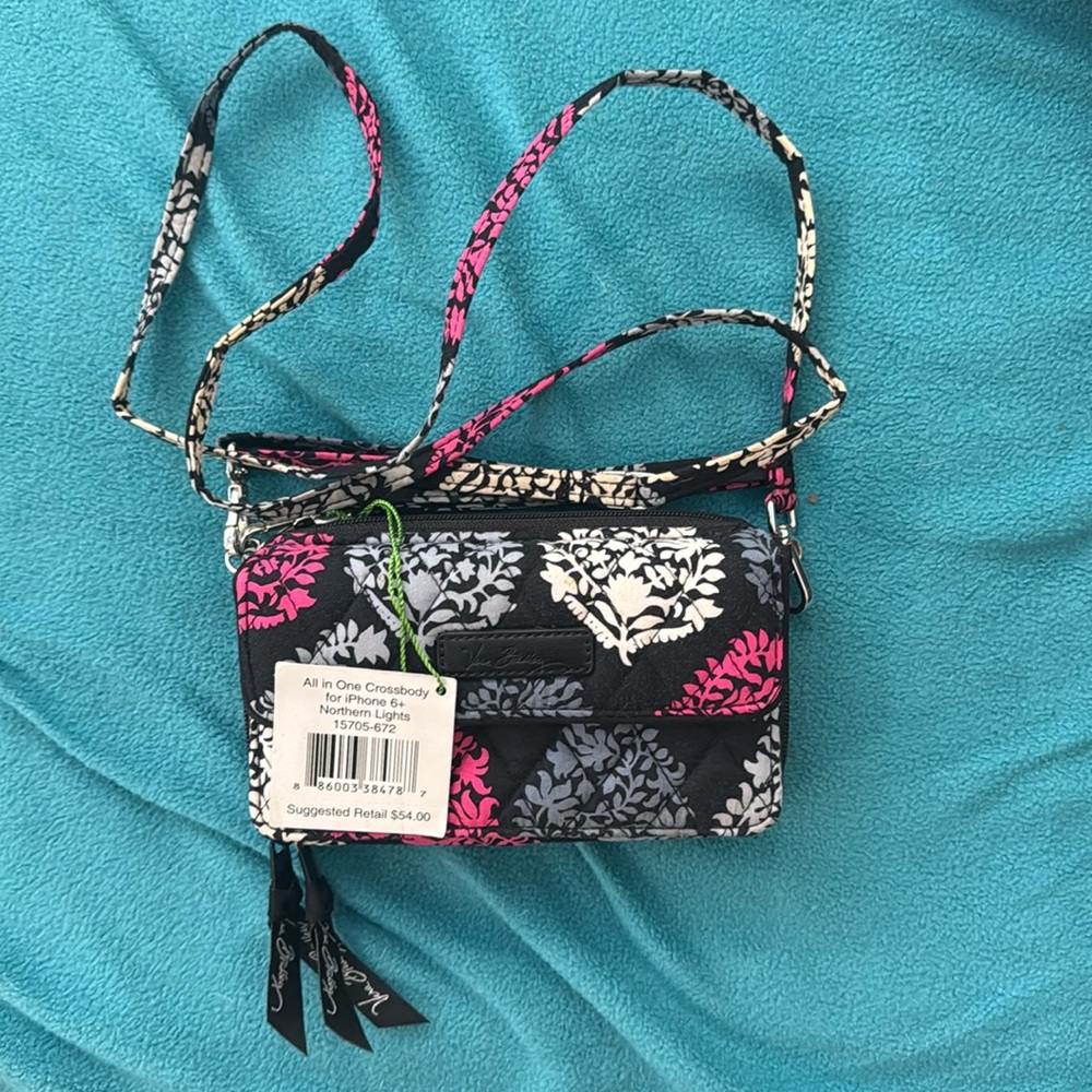 Vera Bradley crossbody wallet